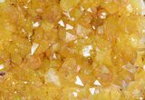 Orange Quartz Crystal Cluster - Diamond Hill, SC #81311-2